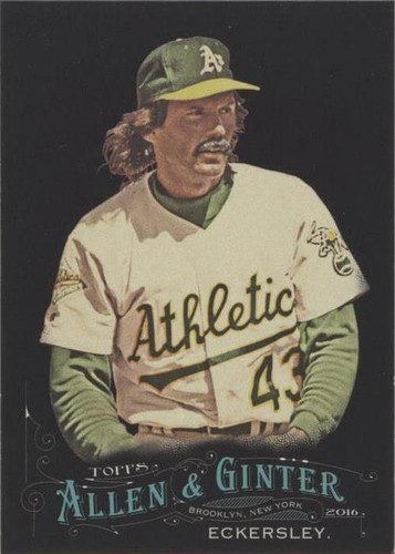 2016 Topps Allen & Ginter X - Dennis Eckersley #192