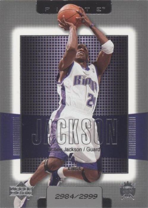 2003-04 Upper Deck Finite - Bobby Jackson #163