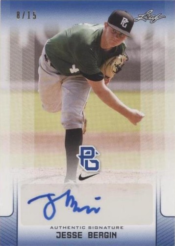 2017 Leaf Perfect Game National Showcase - Jesse Bergin #BA-JB3