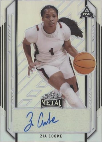 2021-22 Leaf Metal - Zia Cooke #BA-ZC1