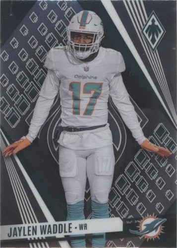 Jaylen Waddle SP SILVER SEISMIC 2023 Panini Phoenix #92