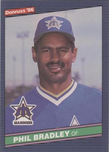 1986 Donruss - Phil Bradley #191