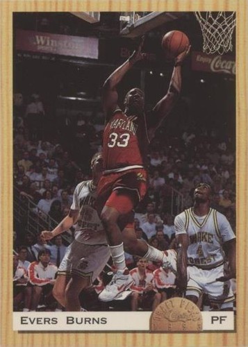 1993-94 Classic Draft Picks - Evers Burns #18