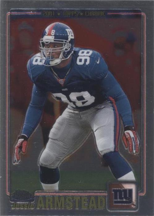 2001 Topps Chrome Jessie Armstead #155