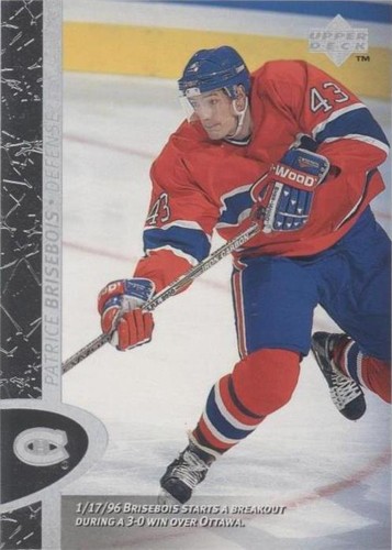1996-97 Upper Deck - Patrice Brisebois #88