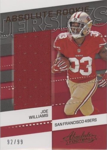 2017 Panini Absolute Joe Williams #33