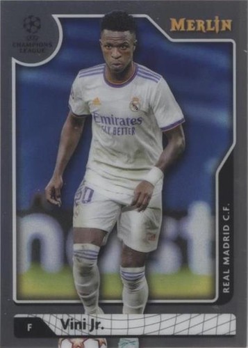 2021-22 Topps Merlin Collection Chrome UCL Vinicius Junior #125