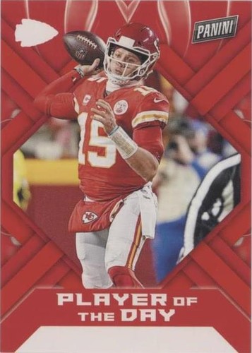 2022 Panini Player of the Day Patrick Mahomes II #3
