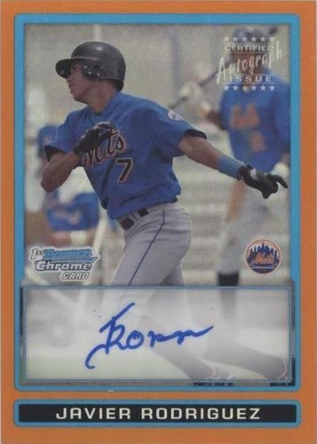 2009 Bowman Chrome - Javier Rodriguez #BCP116