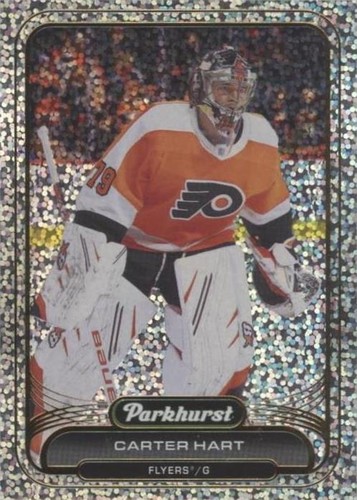 UPPER DECK NHLカード STATURE CARTER HART FLYERS #23 送料無料 中古 IT1 Carter Hart 2023-24 Upper Deck Instinctive #IN-24