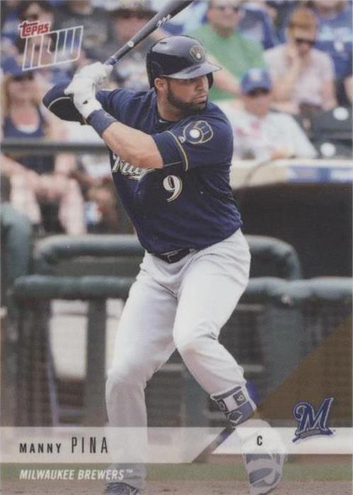 2018 Topps Now - Manny Pina #OD-337