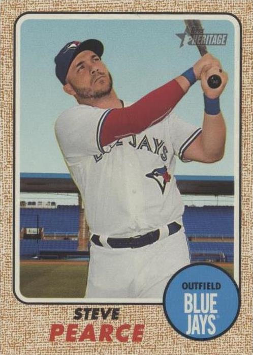 2017 Topps Heritage High Number - Steve Pearce #553