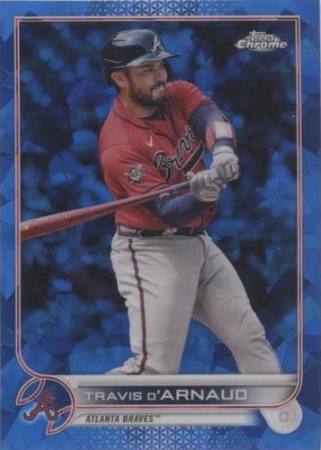 2022 Topps Chrome Sapphire Edition - Travis d'Arnaud #4
