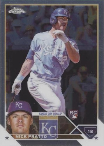 2023 Topps Chrome - Nick Pratto #85