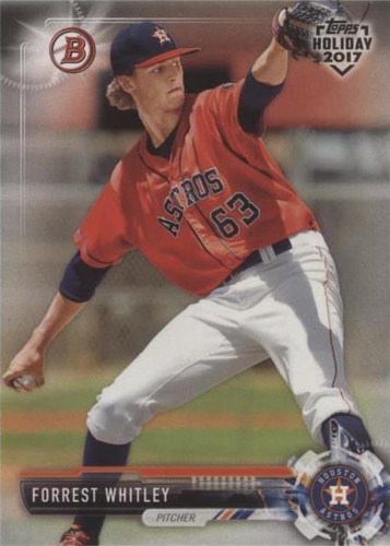 2017 Topps Holiday Bowman - Forrest Whitley #TH-FW