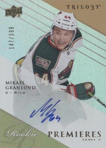 2013-14 Upper Deck Trilogy - Mikael Granlund #114