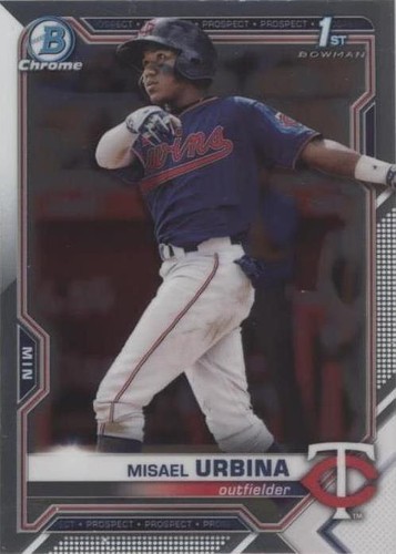 2021 Bowman Chrome - Misael Urbina #BCP-206
