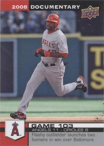 2008 Upper Deck Documentary - Torii Hunter #3003