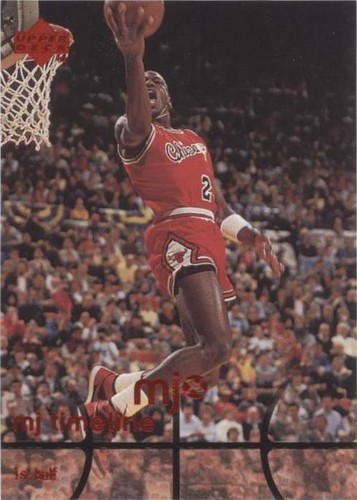 1998 UD MICHAEL JORDAN MJx TIMELINE #10~ROOKIE YEAR~PSA 10