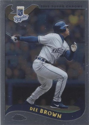 2002 Topps Chrome - Dee Brown #568