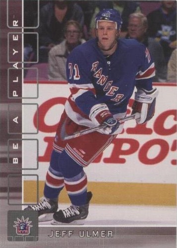 2001-02 In the Game Be A Player Memorabilia - Jeff Ulmer #184