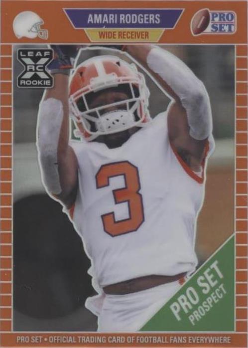 2021 Leaf Pro Set Metal Amari Rodgers #01