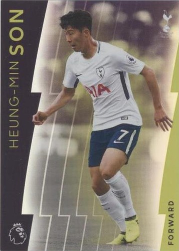 Carte Topps Merlin Chrome Heung-Min Son #44 Refractor 2020/21 Corée Tottenham
