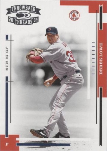 2004 Donruss Throwback Threads - Derek Lowe #31