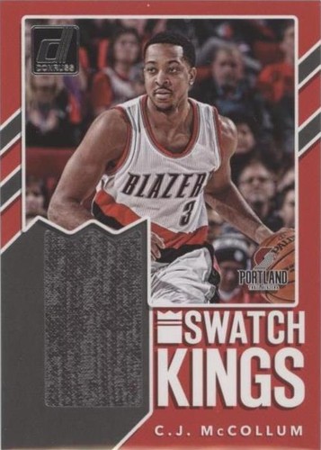 2017-18 Panini Donruss - C.J. McCollum #SK-CJ