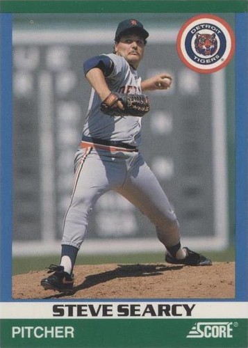 1991 Score 100 Hottest Rookies - Steve Searcy #76