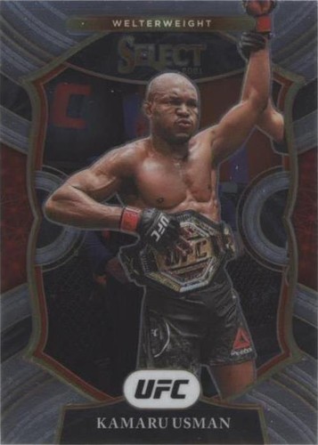 2021 Panini Select UFC - Kamaru Usman #7