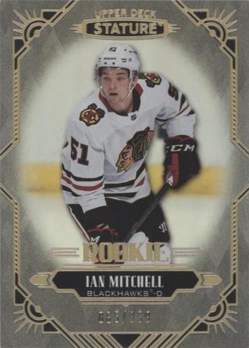 2020-21 Upper Deck Stature - Ian Mitchell #136