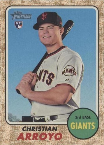 2017 Topps Heritage High Number - Christian Arroyo #508