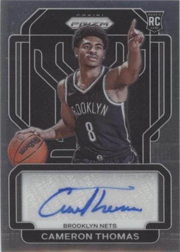 CAMERON CAM THOMAS 2021-22 PANINI IMPECCABLE ROOKIE RED AUTO CAMERON CAM THOMAS 2021-22 PANINI IMPECCABLE ROOKIE RED AUTO