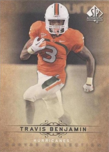 2012 SP Authentic Travis Benjamin #CC-85