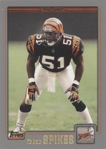 2001 Topps Takeo Spikes #291