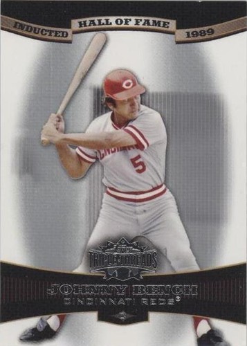 2006 Topps Triple Threads - Johnny Bench #85