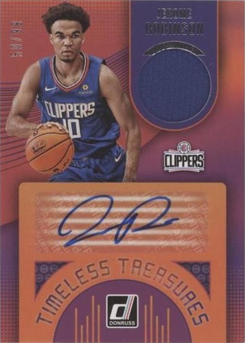 2018-19 Panini Donruss - Jerome Robinson #TT-JRB
