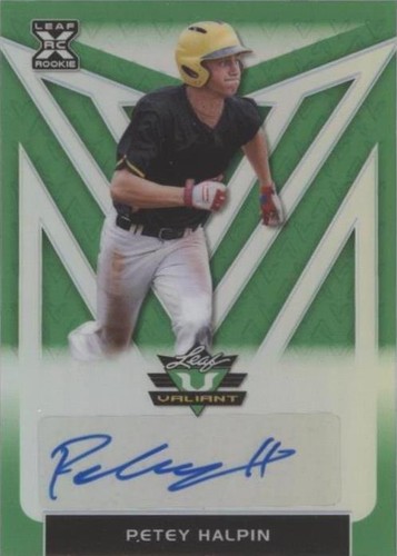 2020 Leaf Valiant - Petey Halpin #BA-PH1