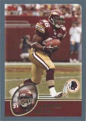 2003 Topps Ladell Betts #71