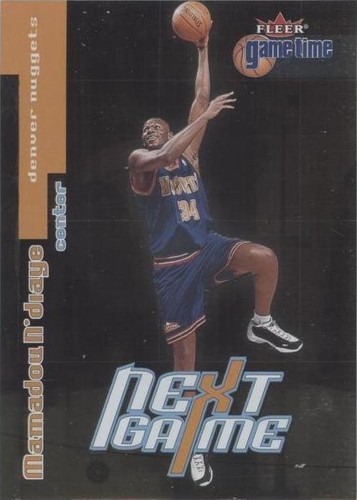 2000-01 Fleer Game Time - Mamadou N'diaye #100
