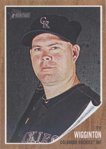 2011 Topps Heritage - Ty Wigginton #290