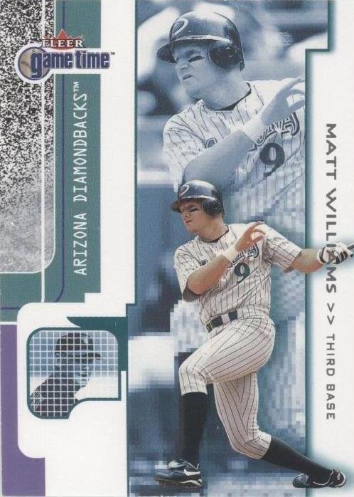 2001 Fleer Game Time - Matt Williams #22