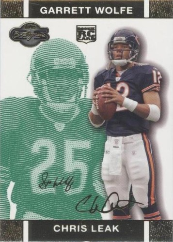 2007 Topps Co-Signers Chris Leak Garrett Wolfe #54