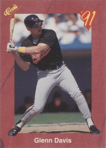 1991 Classic Update Red Travel Edition - Glenn Davis #T6