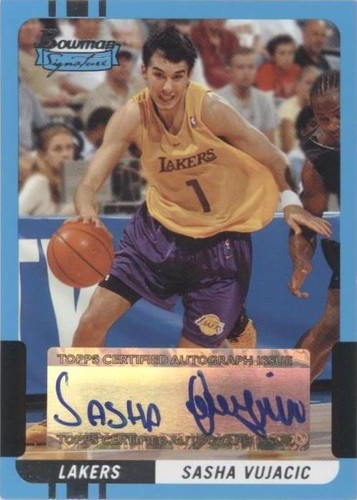 2004-05 Bowman Signature - Sasha Vujacic #100
