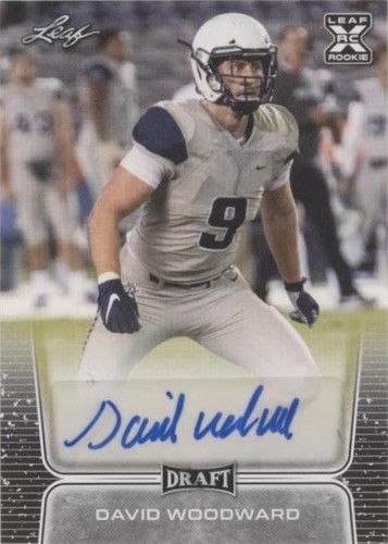 2020 Leaf Draft David Woodward #BA-DW1