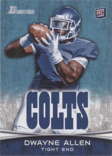 2012 Bowman Dwayne Allen #176