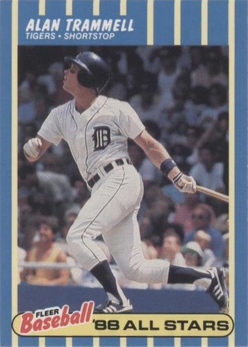 1988 Fleer Baseball All Stars - Alan Trammell #42