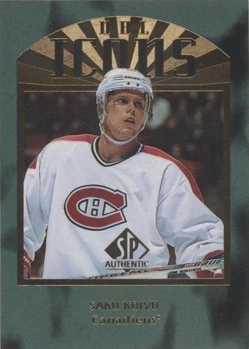 1997-98 SP Authentic - Saku Koivu #I31